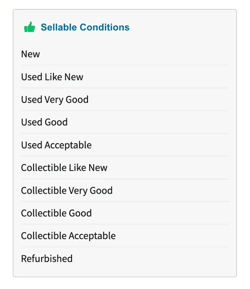 ScoutX showing a sellable product