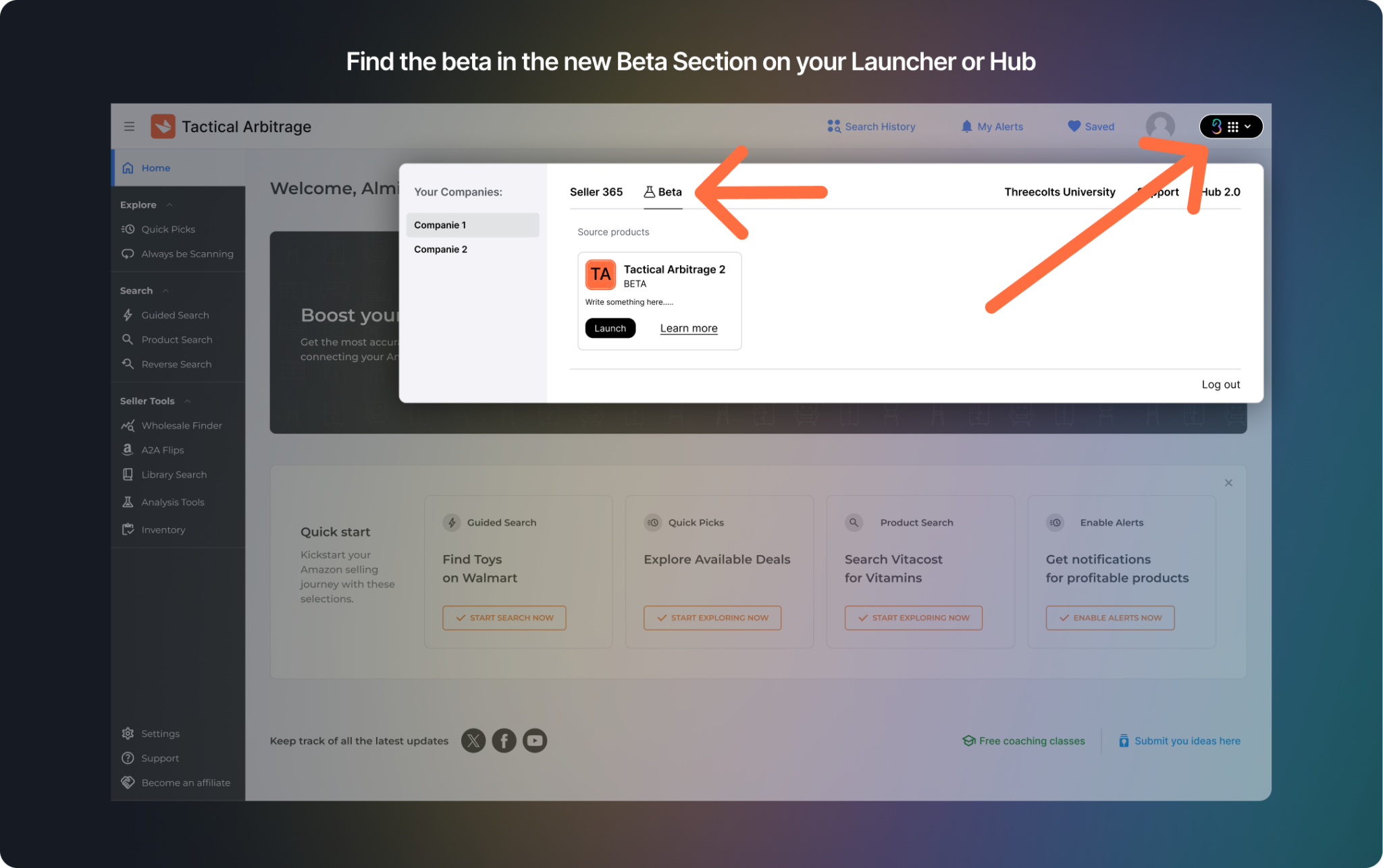 Tactical Arbitrage 2 Beta: Better Product Sourcing | Threecolts