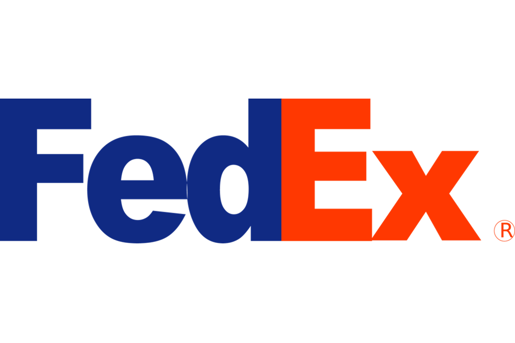 FedEx logo.