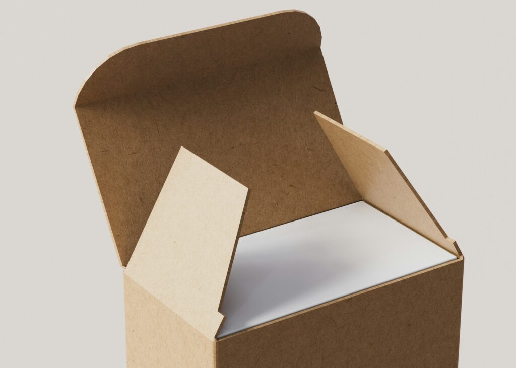 Amazon return policy - An open cardboard box, symbolizing a package for return