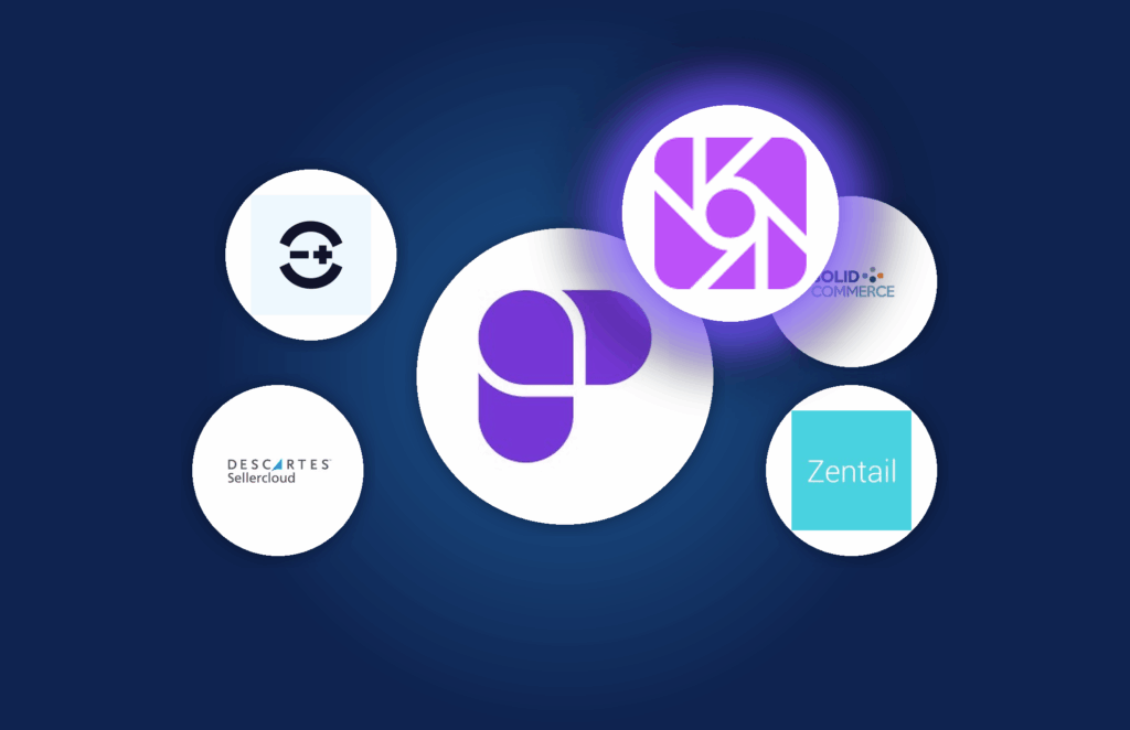 A collection of logos for ChannelAdvisor alternatives, including Multichannel Pro
